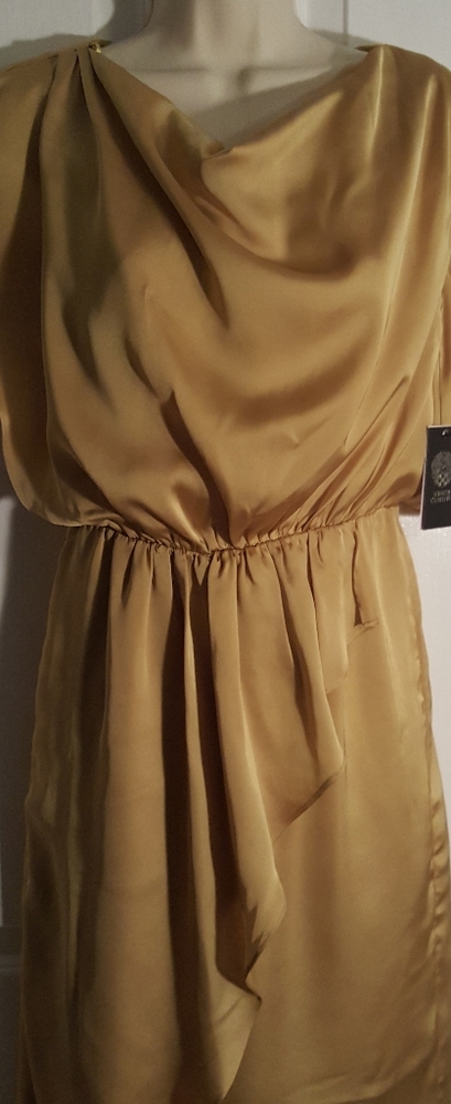 Vine Camuto Gold Dress